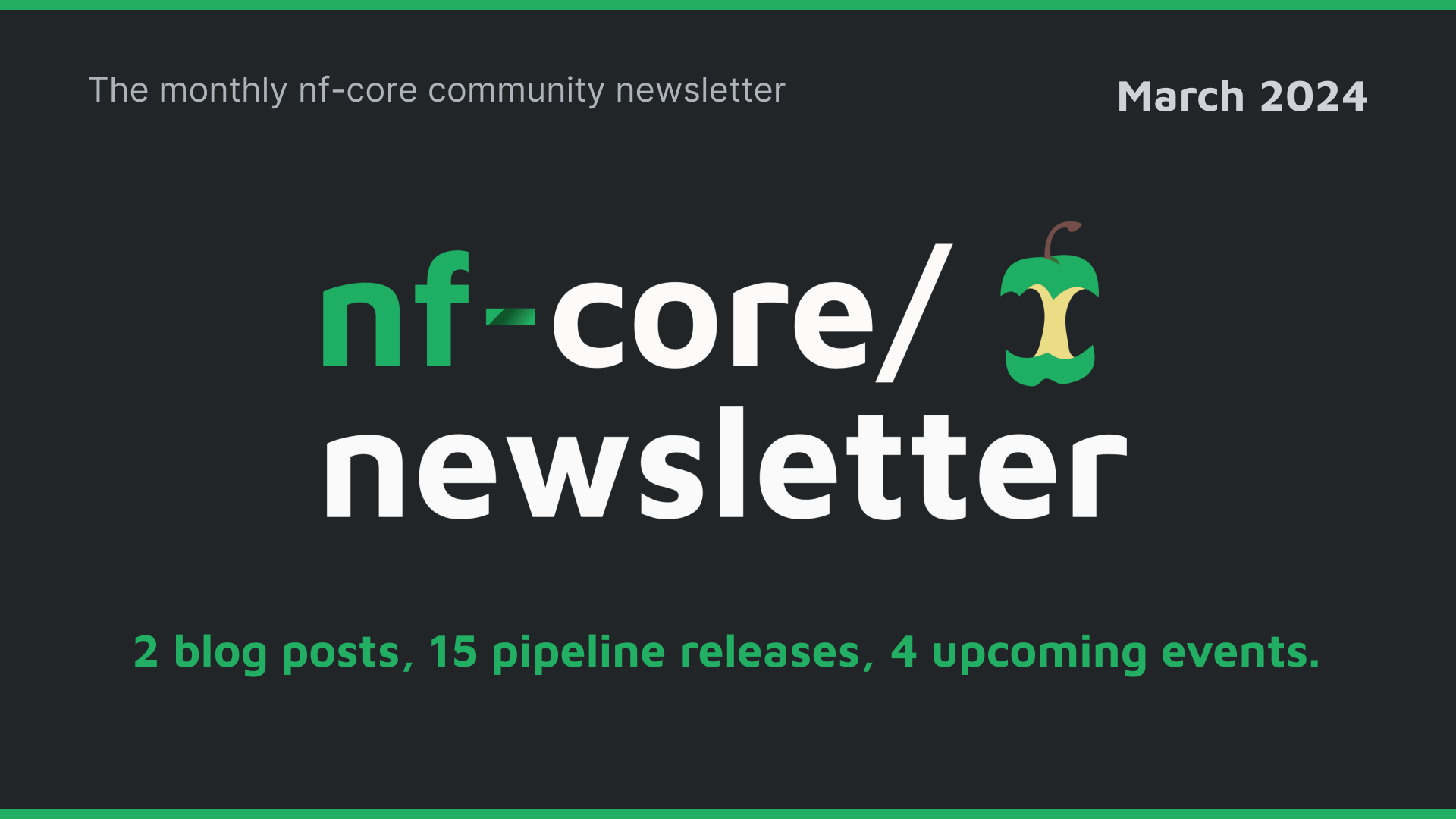 nf-core newsletter — March 2024